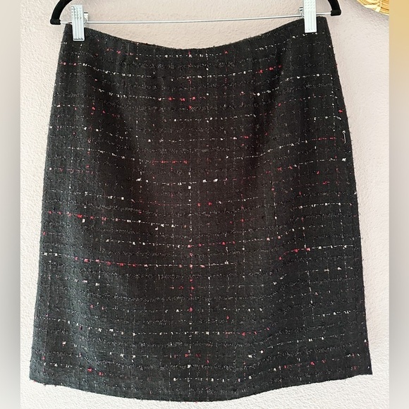 Vintage Harris Wallace New‎ York Tweed Skirt Size 8 - Picture 1 of 3